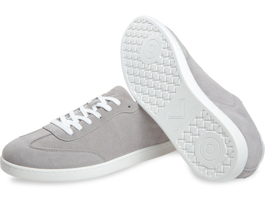 Tanzsneaker VIBE SpinPoint Dance Sneaker Weite G unisex hellgrau Velourleder