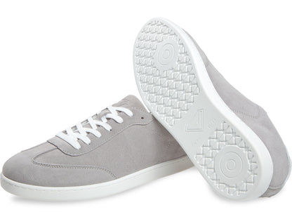 Tanzsneaker VIBE SpinPoint Dance Sneaker Weite G unisex hellgrau Velourleder