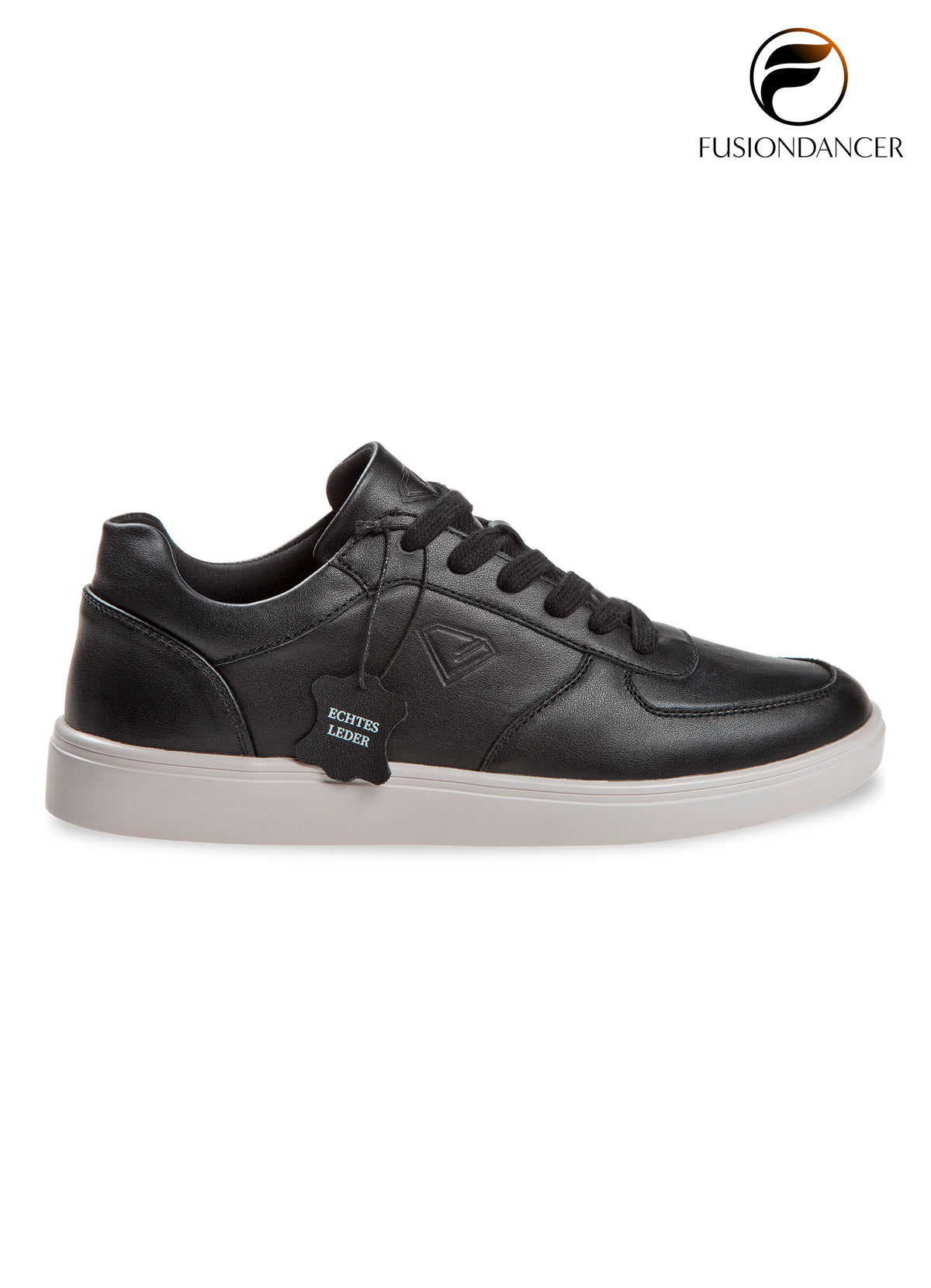 Tanzsneaker BEAT SpinPoint Unisex Schwarz Nappaleder