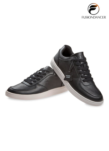 Tanzsneaker BEAT SpinPoint Unisex Schwarz Nappaleder
