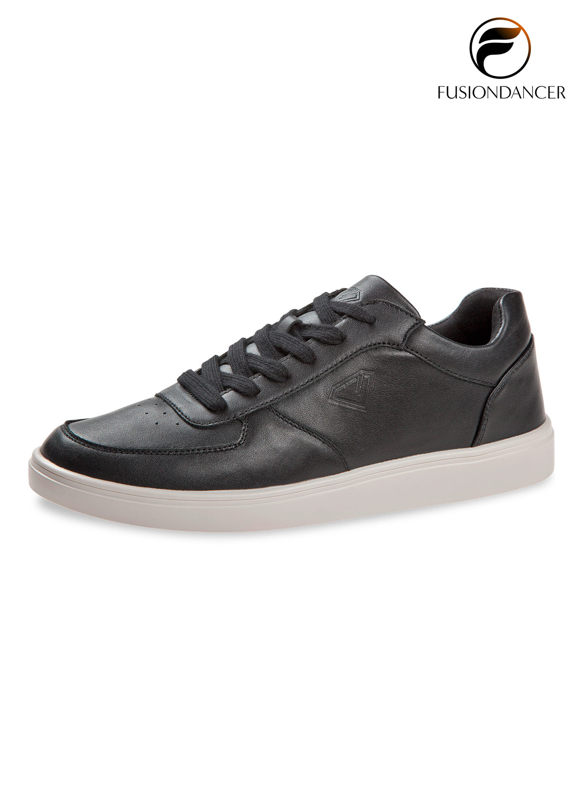 Tanzsneaker BEAT SpinPoint Unisex Schwarz Nappaleder