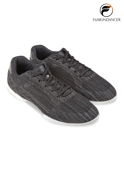 Tanzsneaker TUNE SplitSole Dance Sneaker Unisex Schwarzgrau