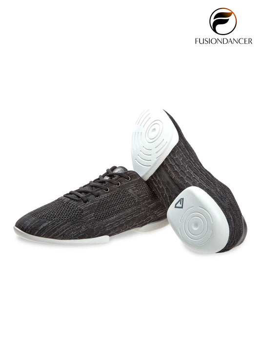 Tanzsneaker TUNE SplitSole Dance Sneaker Unisex Schwarzgrau