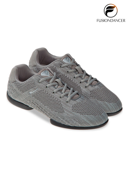 Tanzsneaker TUNE SplitSole Unisex Silbergrau