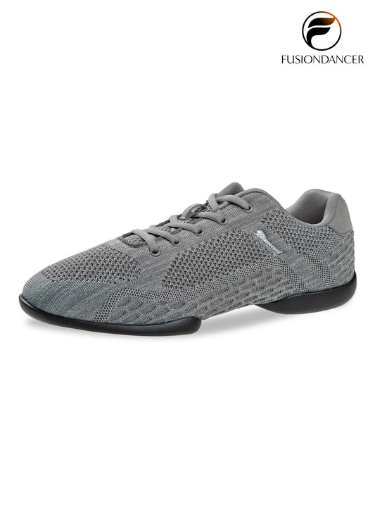Tanzsneaker TUNE SplitSole Unisex Silbergrau